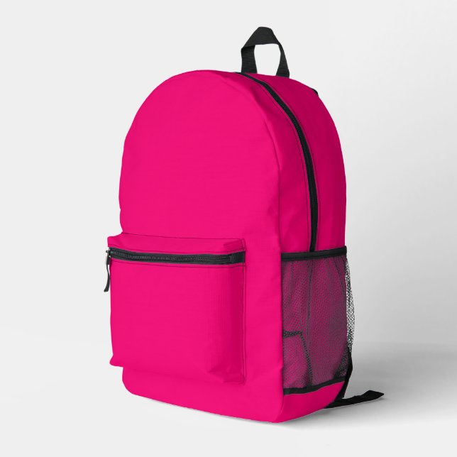 Imprimer Coupe Sac à coudre Fuschia rose chaud (Coin arrière droit)