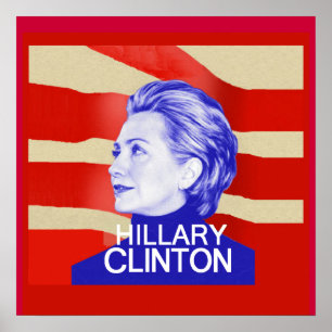 Imprimer Hillary Clinton POSTER
