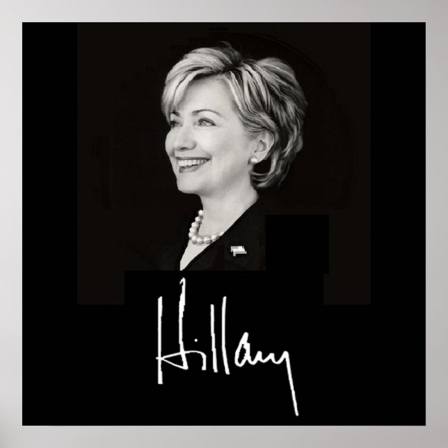 Imprimer Hillary Clinton POSTER (Devant)