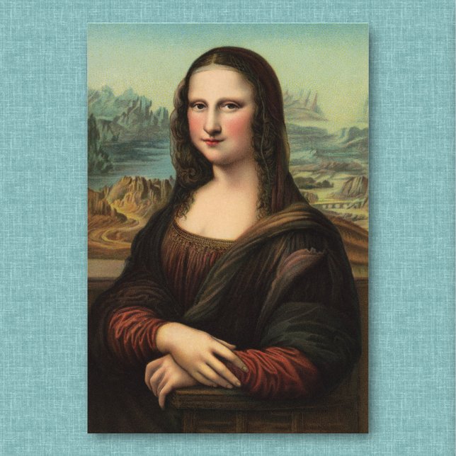Imprimer la photo Mona Lisa Smile (Créateur téléchargé)