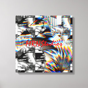 Imprimer la toile d'attaque arc-en-ciel