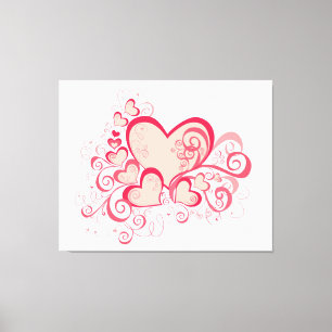 Imprimer la toile de la Saint-Valentin