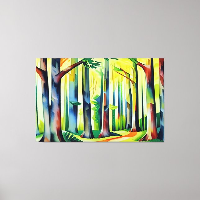 Imprimer la toile Forest Grove (Recto)