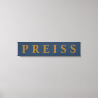 Imprimer le canevas de prénom/famille/nom