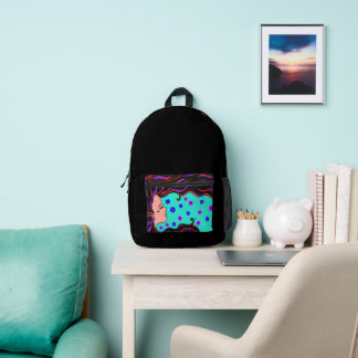 Imprimer le sac à mousse coupé