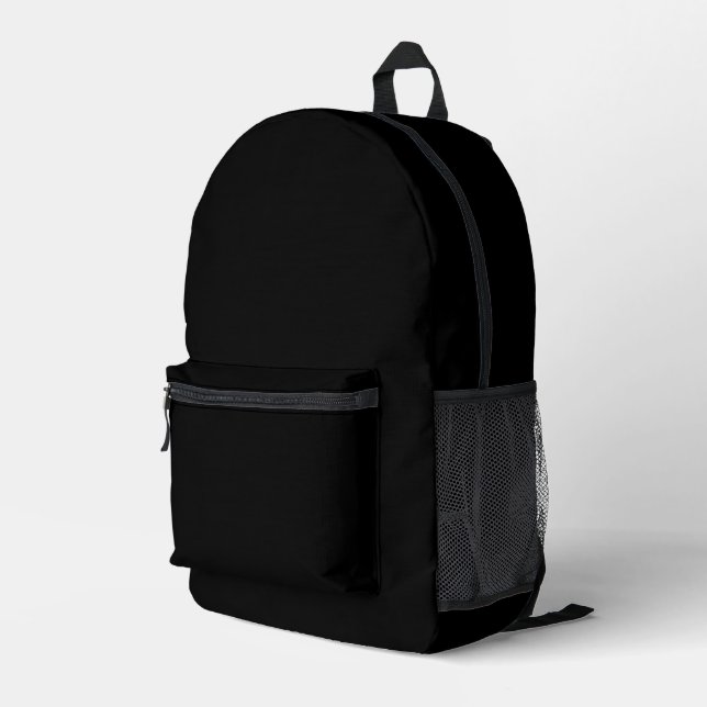 Imprimer le sac de coupe noir (Coin arrière droit)
