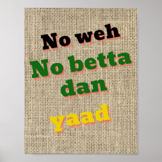 Imprimer, Poster de Valeur Papier (mat) - Yaad Vib