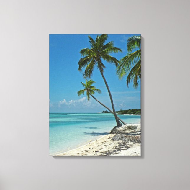 Imprimer toile de plage tropicale (Recto)