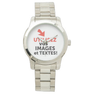 Imprimer vos designs en ligne DIY en Français Armbanduhr