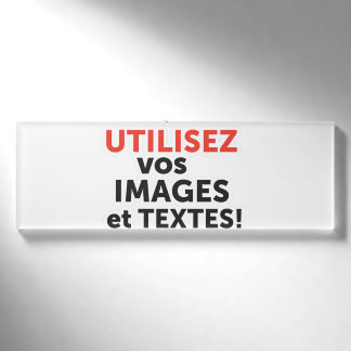 Imprimer vos konzepts en ligne en français namenschild