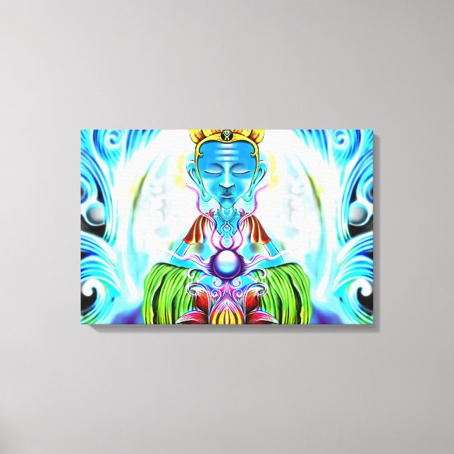 Imprimez une toile Indra 24po X 16po (Recto)