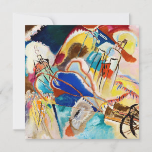 Improvisation 30 (Kanonen) von Wassily Kandinsky Einladung