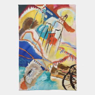 Improvisation 30 (Kanonen) von Wassily Kandinsky Geschirrtuch