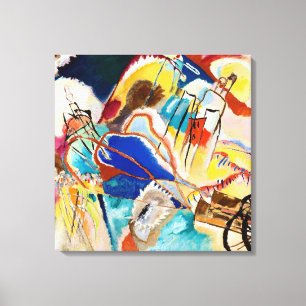 Improvisation 30 (Kanonen) von Wassily Kandinsky Leinwanddruck