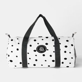 Improvisation Polka Punkte. Duffle Bag