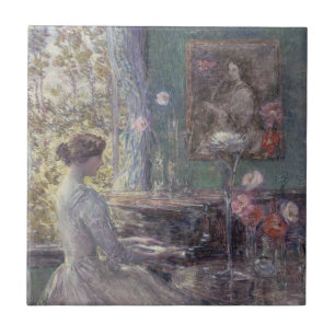 Improvisation von Frederick Childe Hassam Fliese