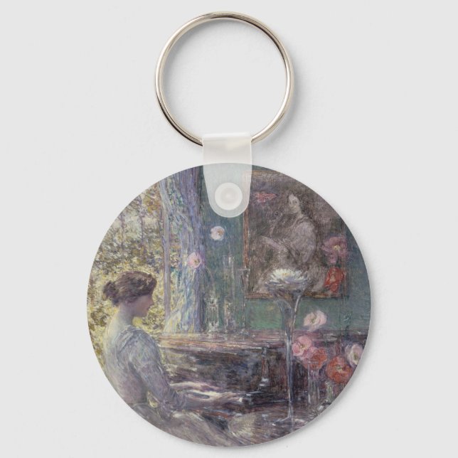 Improvisation von Frederick Childe Hassam Schlüsselanhänger (Vorderseite)