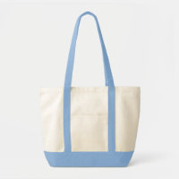 Impuls-Tasche Natur und Hellblau
