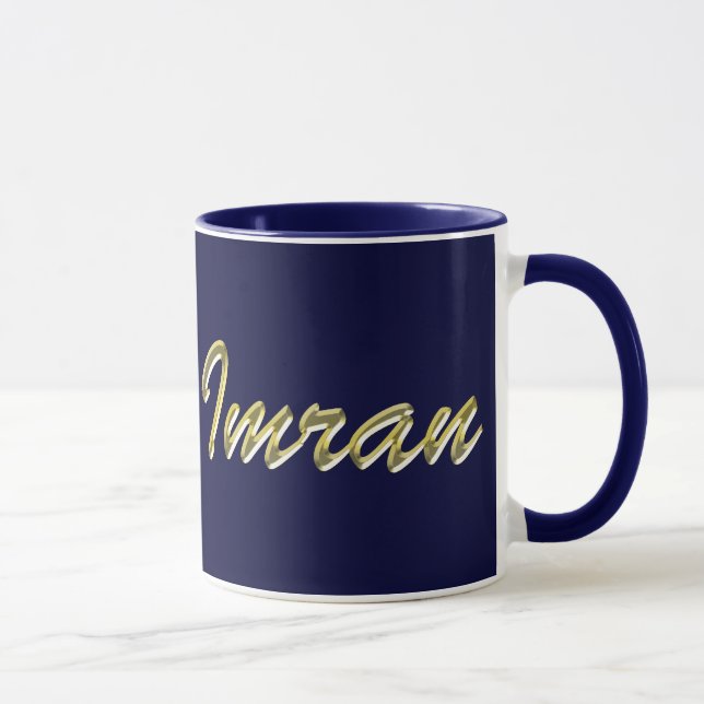 IMRAN-Tasse für Geschenke mit Namen Tasse (Rechts)