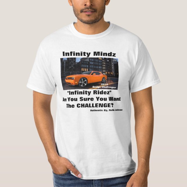 iMz "HERAUSFORDERER" Anzeige T-Shirt (Vorderseite)