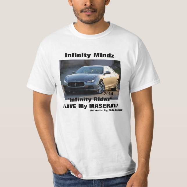 iMz "Maserati" Anzeige T-Shirt (Vorderseite)