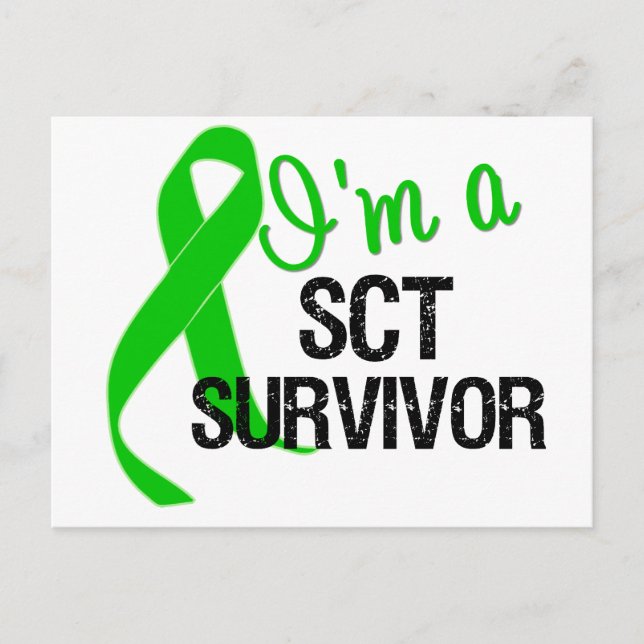 In a Stem Cell Transplant Survivor (SCT) Postkarte (Vorderseite)