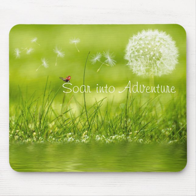 In Abenteuer einsteigen Mousepad (Vorne)