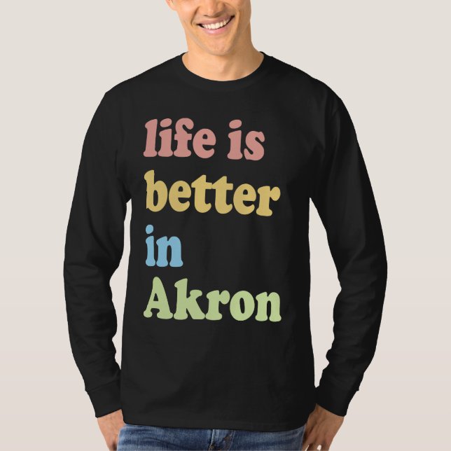 In Akron, OH T-Shirt (Vorderseite)