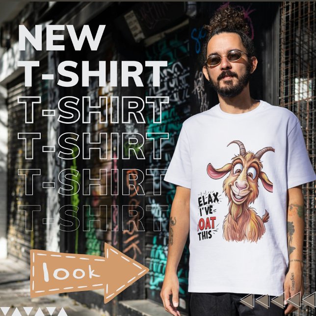 In Aktion: Entspann dich, ich habe das hier! - Hum T-Shirt (Funny cartoon Tshirt
Relax and shine!!!!)