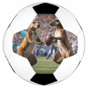 "In Aktion: Kangaroos spielt Aussie-Regeln Fußball