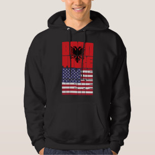 In Albanien geboren, Amerikaner sein Hoodie