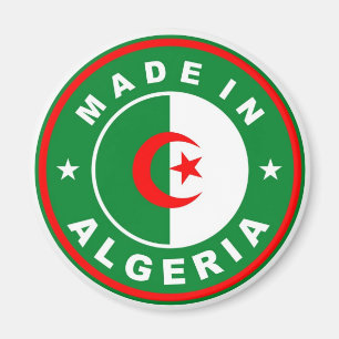 in Algerie-Länderkennzeichen Magnet