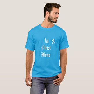 In allein christlichem T-Shirt Christus