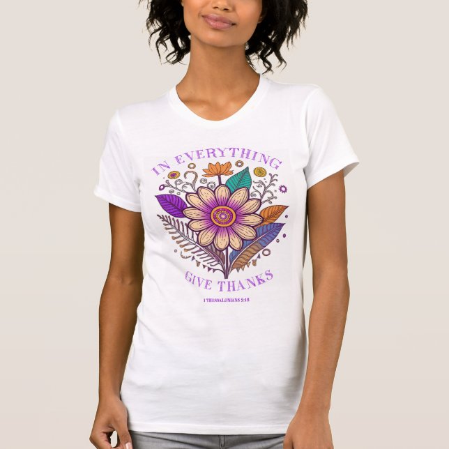 In Allem Danket T-Shirt (Vorderseite)