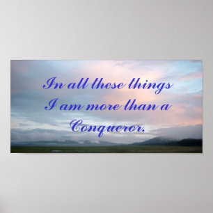 In allen diesen Sachen bin ich mehr als eine Poster