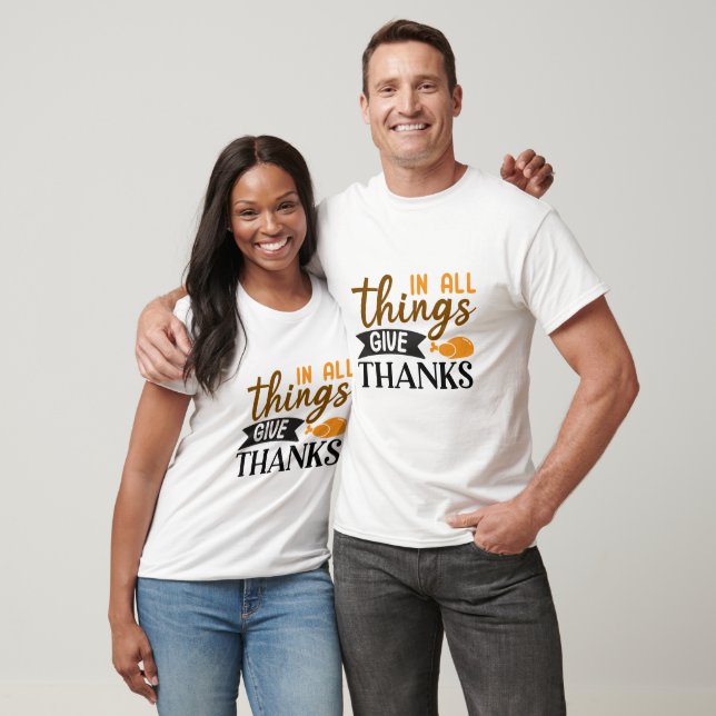 In allen Dingen danke - Erntedank T-Shirt (Unisex)