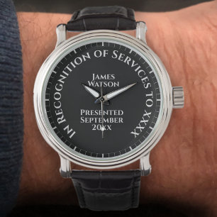 In Anerkennung von zu überwachenden Diensten Armbanduhr