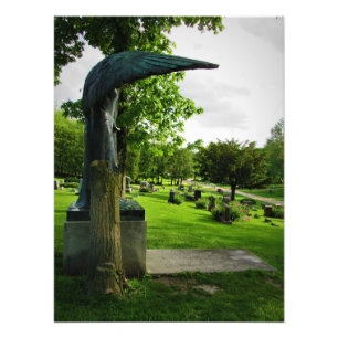 "In Anguisch verschleiert" Fotodruck