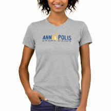 In Annapolis-T - Shirt verankerte Frauen