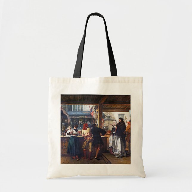 In Antwerpen (Belgien), Albrecht Durer Tragetasche (Vorne)