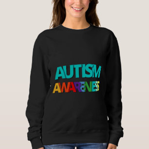 In April We Wear Blue Autism Awareness Month Sweatshirt