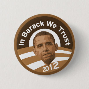 In Barack vertrauen wir - 2012 Button