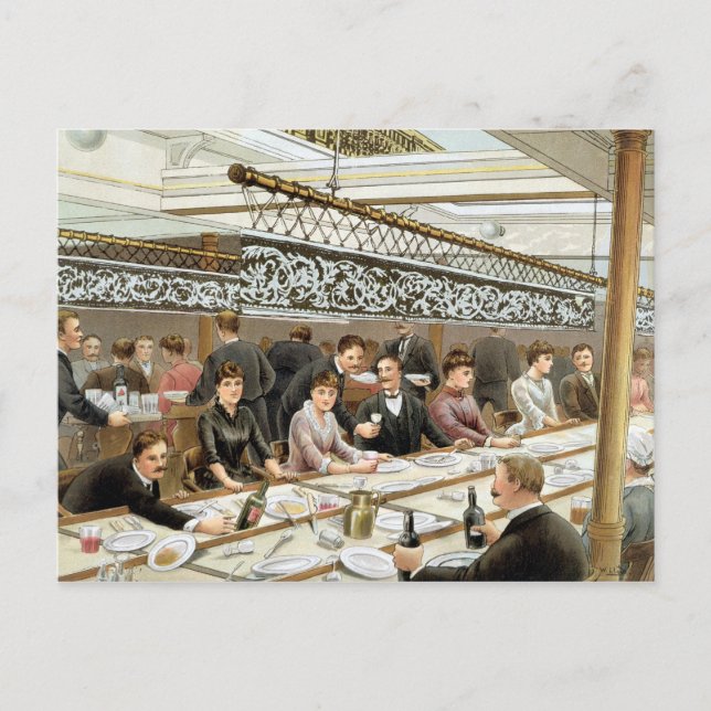 In Bay, Dinner Time - A Western Ocean Swell, f Postkarte (Vorderseite)
