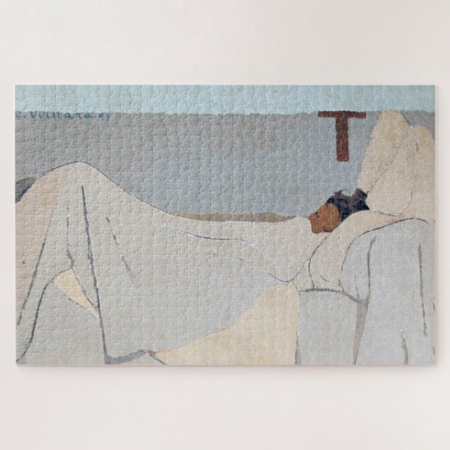 In Bed, Edouard Vuillard (Horizontal)