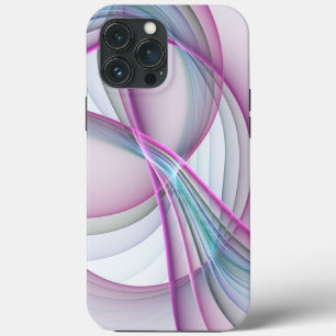 In Bewegung, moderne abstrakte farbenfrohe Fraktal Case-Mate iPhone Hülle