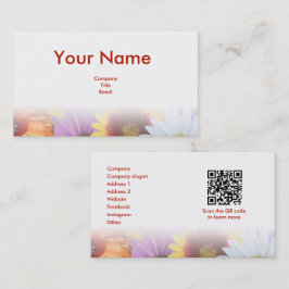 In Bloom Business Card Visitenkarte