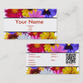 In Bloom Business Card Visitenkarte