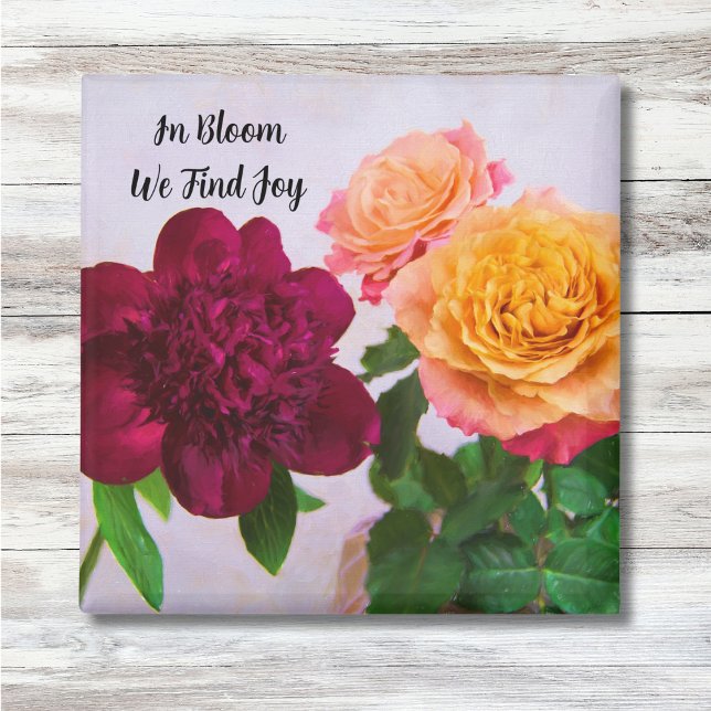 In Bloom finden wir Freude Peony und Rose Magnet (Von Creator hochgeladen)