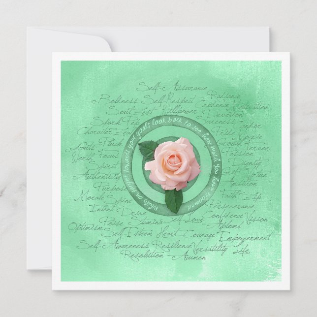 In Bloom Karte (Vorderseite)