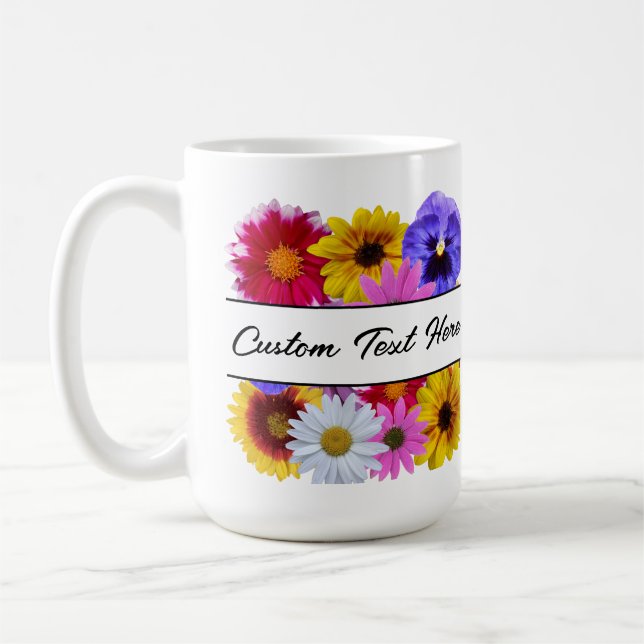 In Bloom - Square Split Bloral Kaffeetasse (Links)